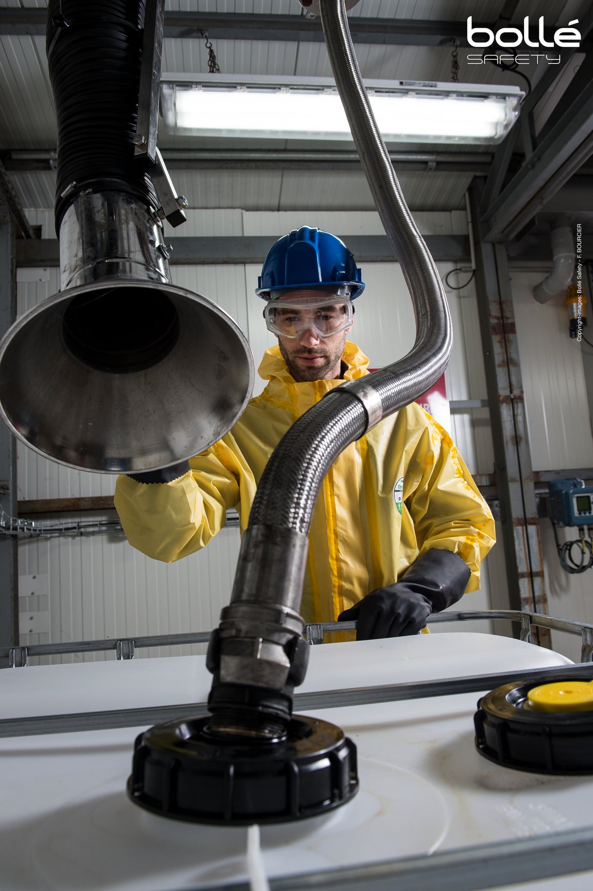 COVERALL AS/AF Clear Lens - Indirect Vents Top/Bottom