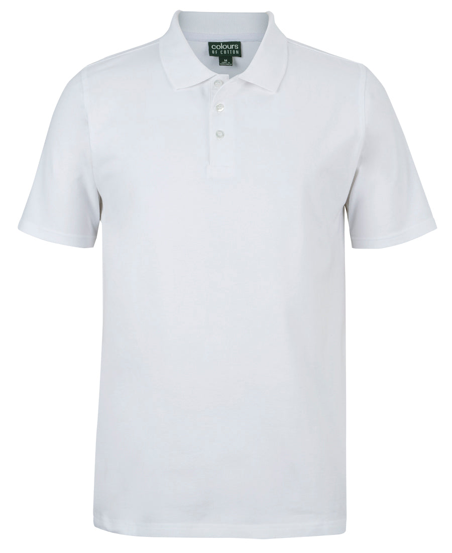 C of C Cotton S/S Stretch Polo