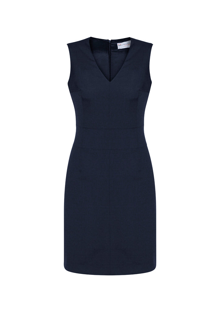 Womens Cool Stretch Sleeveless V-Neck Dress