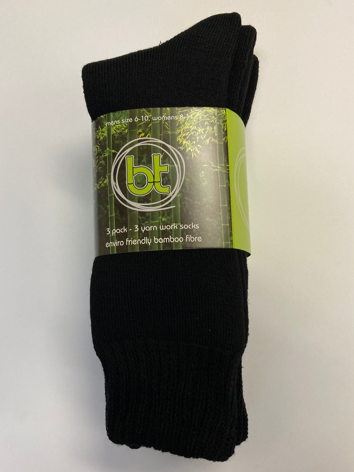 Bamboo Textiles 3 Yarn Work Socks - 3 Packs