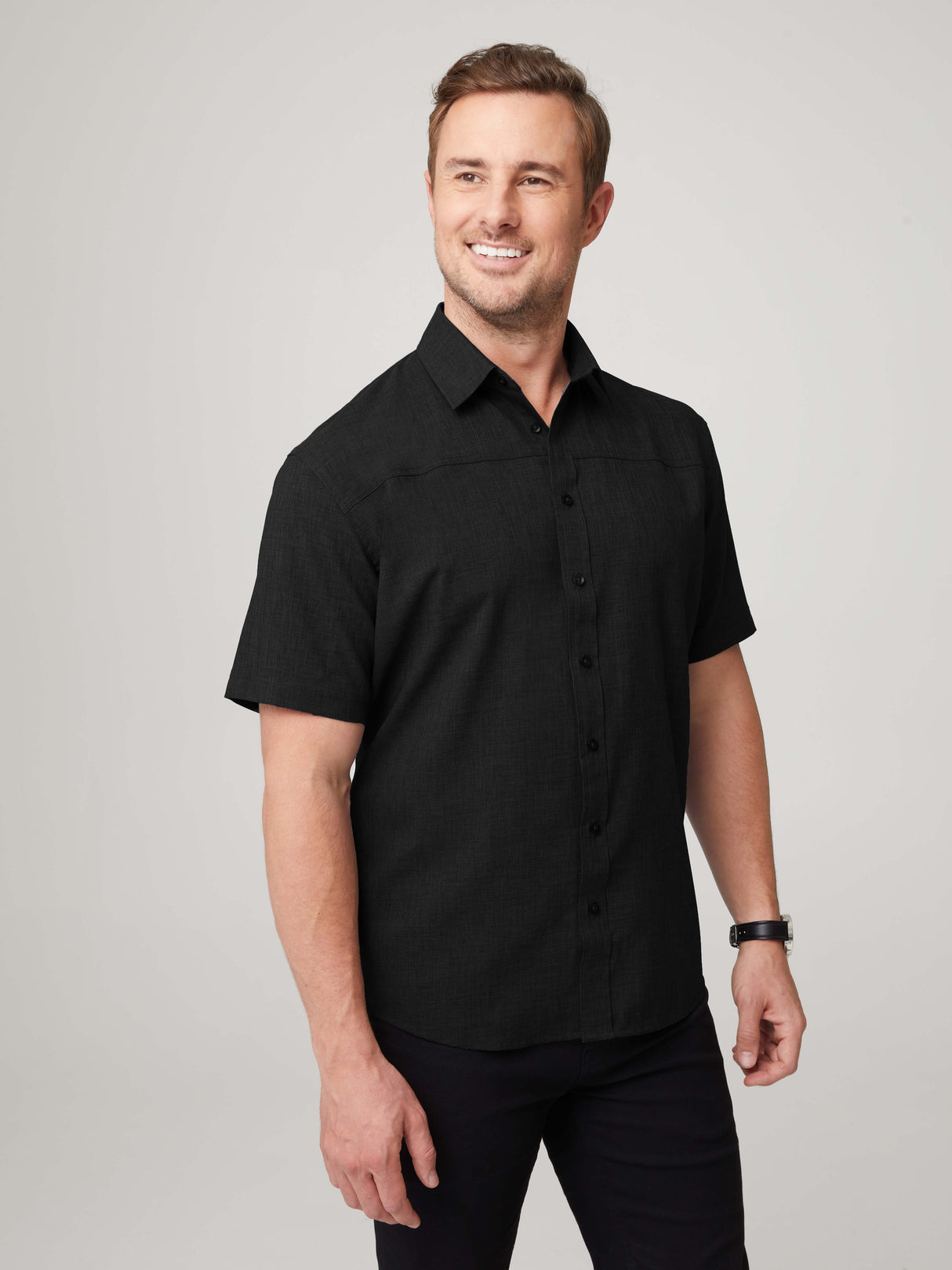 Mens Short Sleeve Ezylin