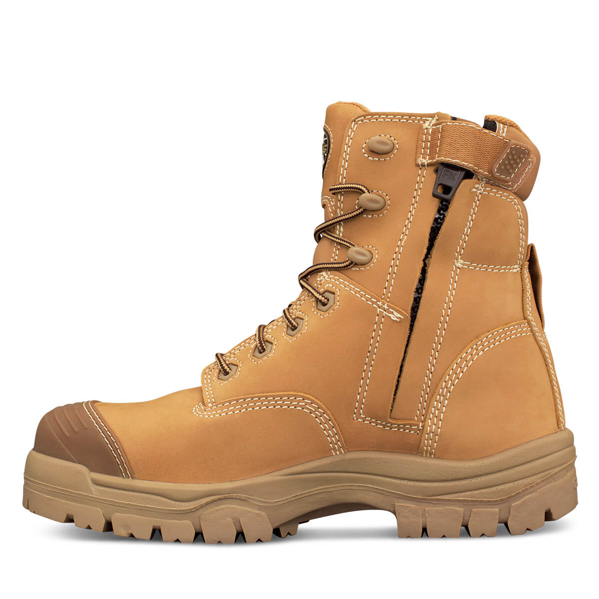 Lace Up Zip Side 6" Composite Toe Cap Boot