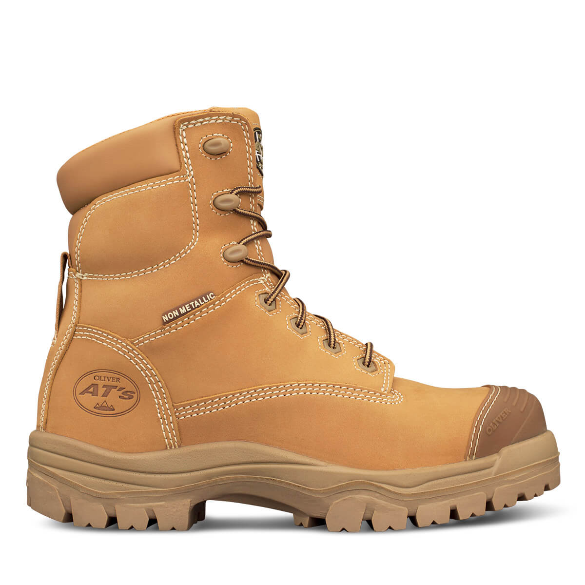 Lace Up Zip Side 6" Composite Toe Cap Boot
