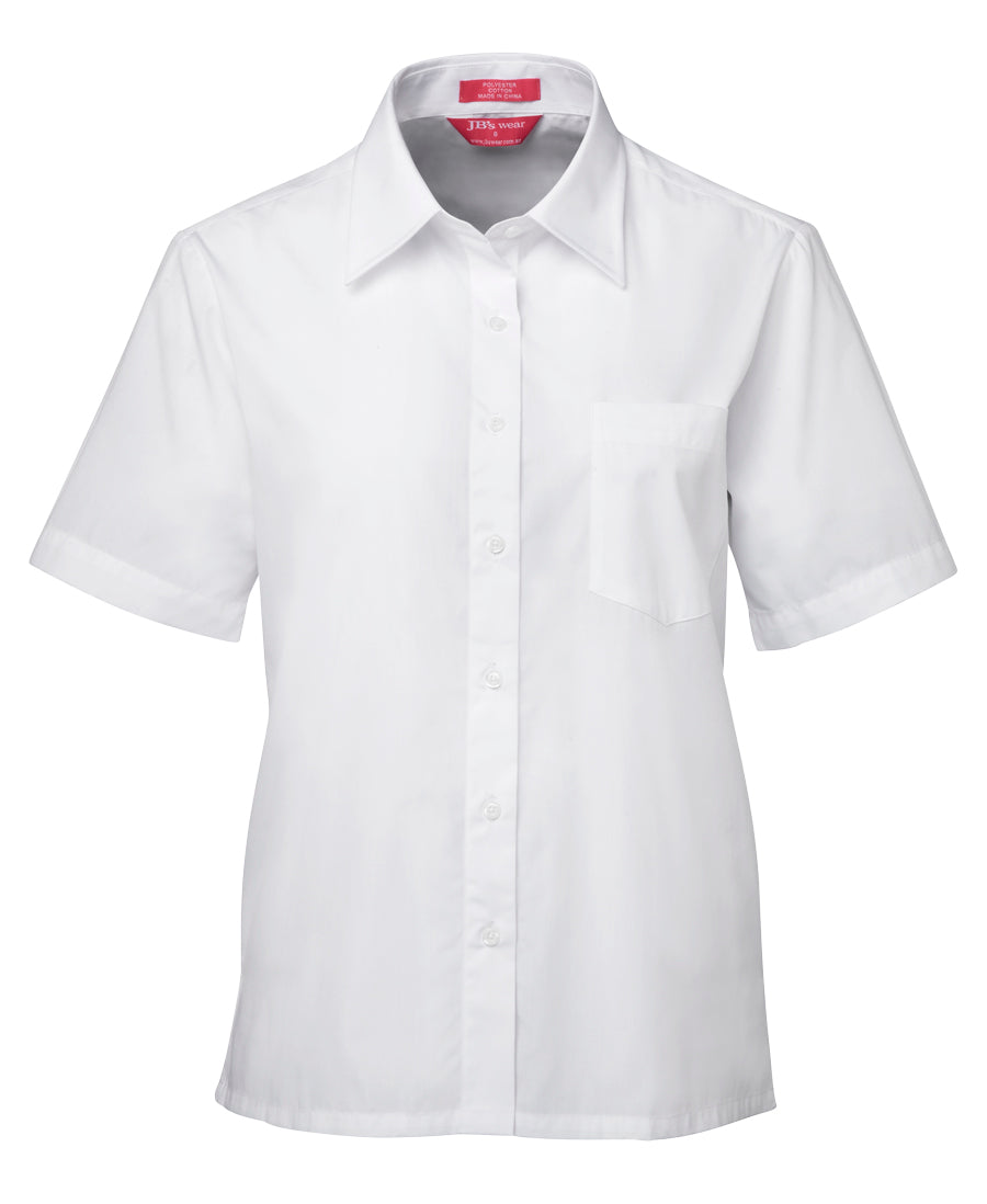 JB's Ladies S/S Original Poplin Shirt