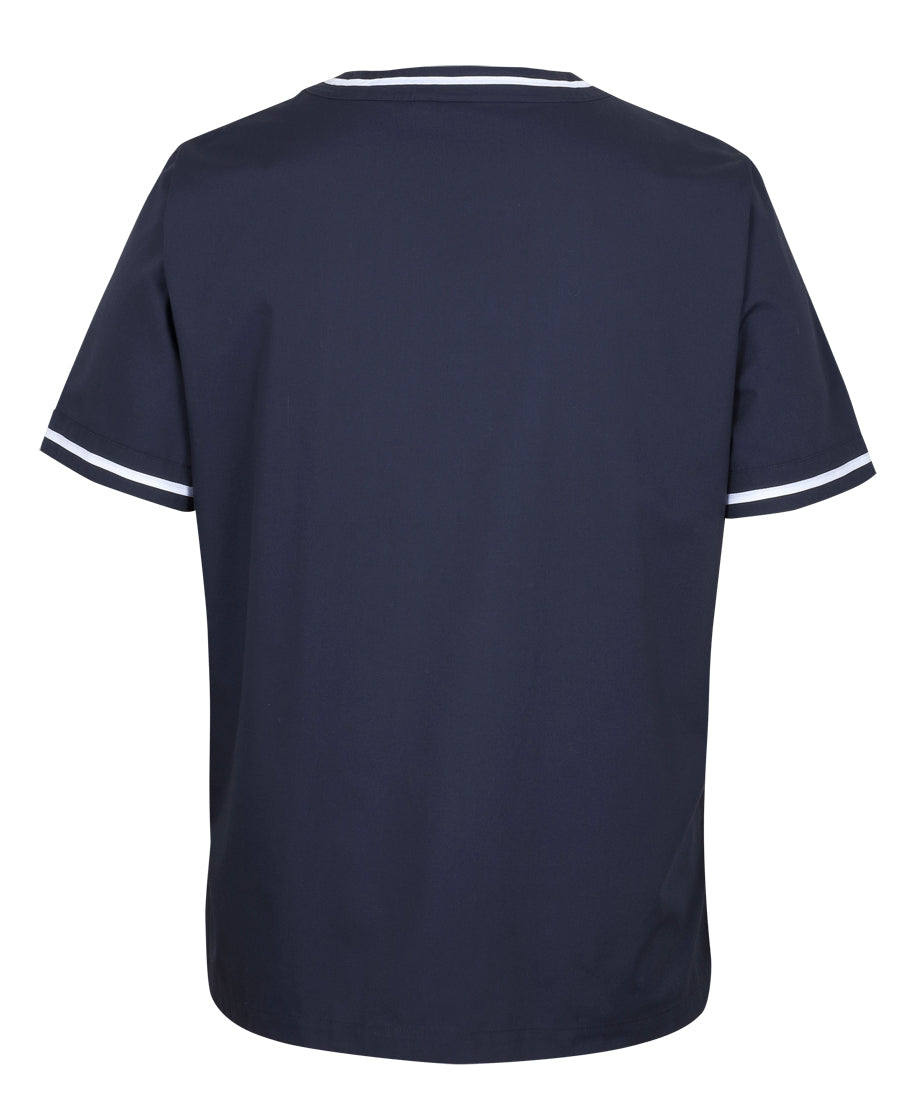 JB's Contrast Unisex Scrubs Top