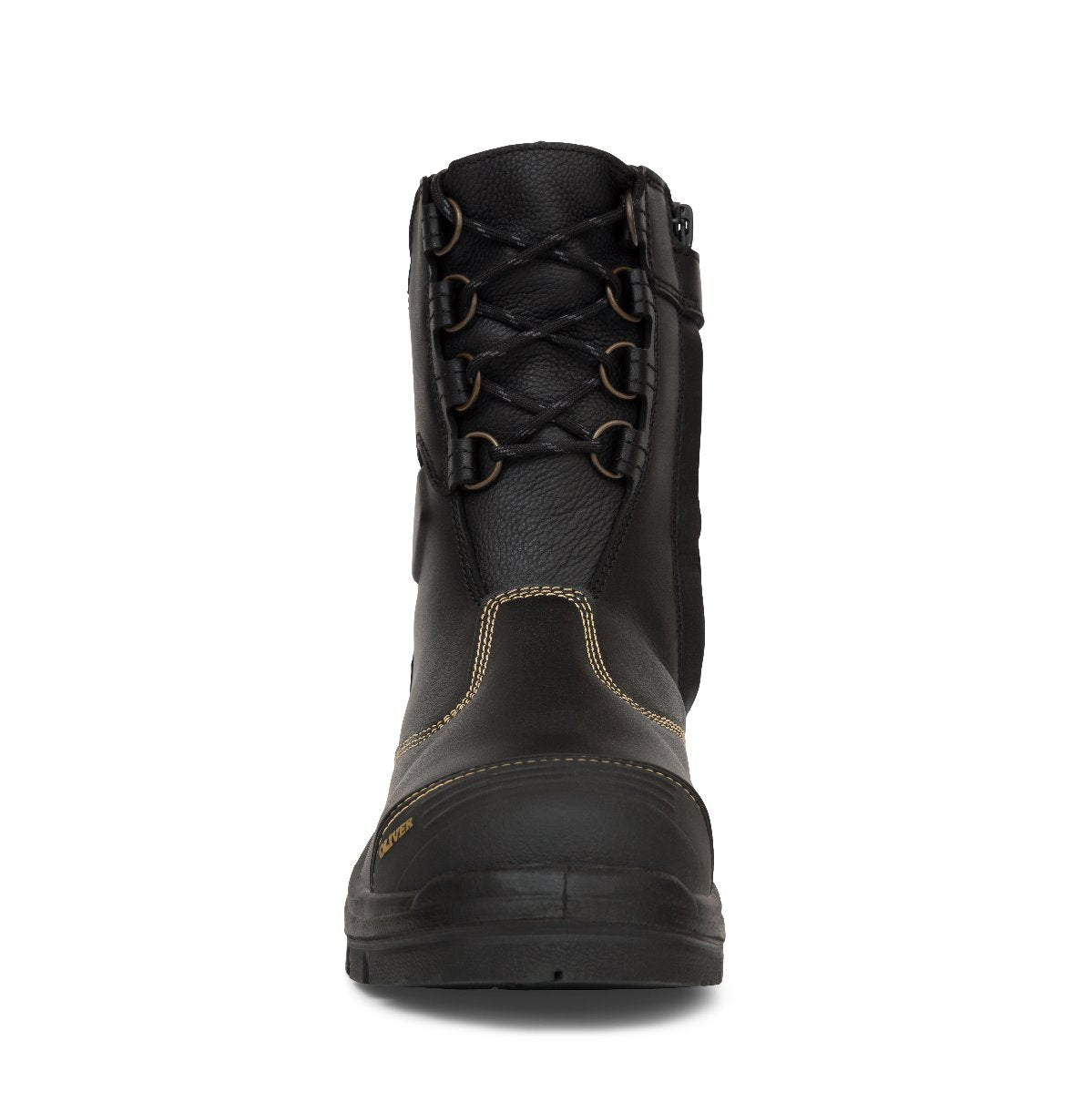 Lace Up Zip Side 8" Boot
