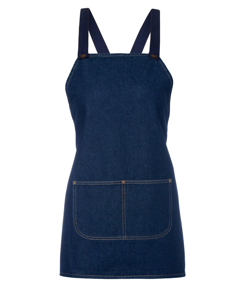 JB's Cross Back 65X71 Bib Denim Apron (Without Strap)