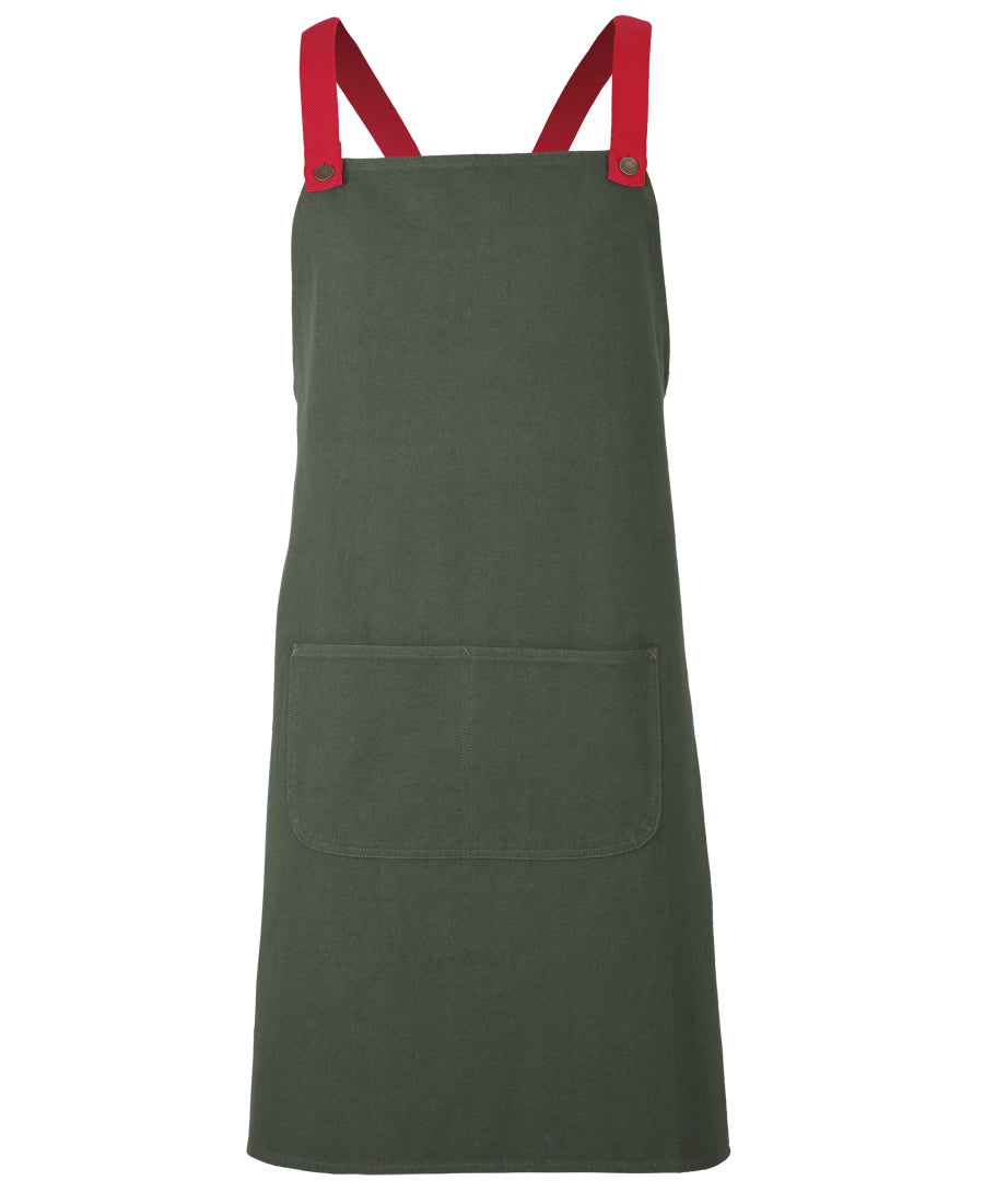 JB's Cross Back Canvas Apron (Without Strap)