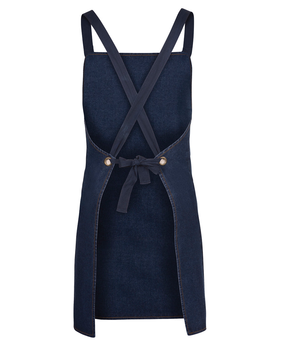JB's Cross Back Denim Apron (Without Strap)
