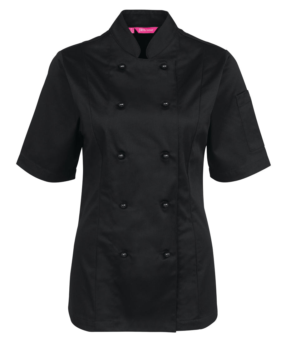JB's Ladies S/S Chef's Jacket
