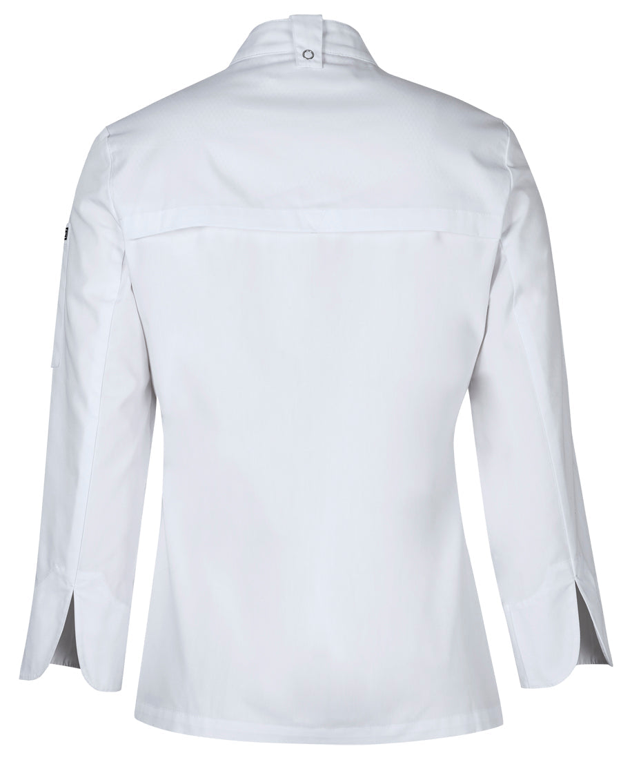 JB's Ladies L/S Snap Button Chefs Jacket
