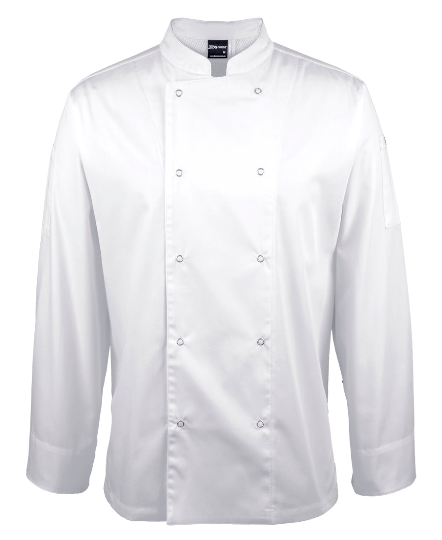 JB's L/S Snap Button Chefs Jacket
