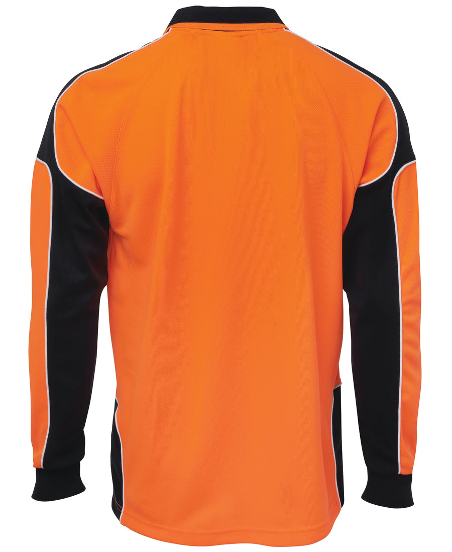 JB's Hi Vis 4602.1 L/S Arm Panel Polo
