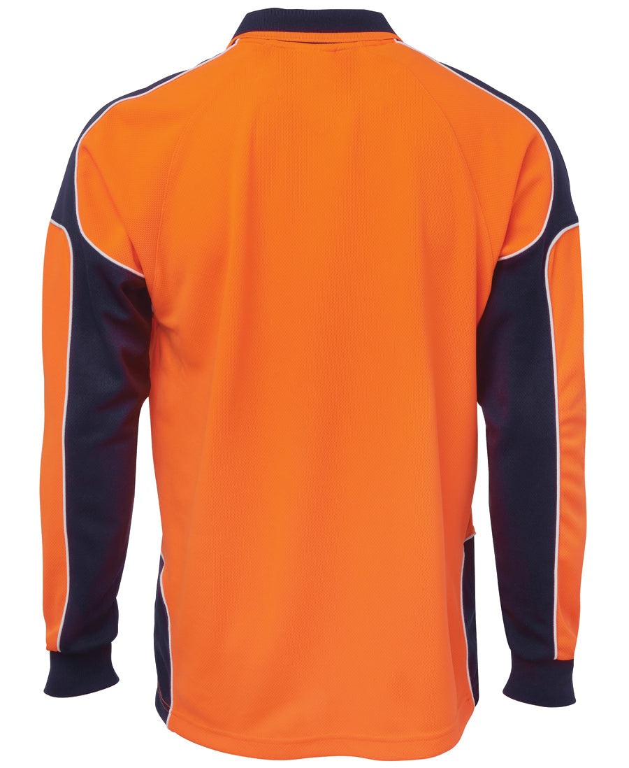 JB's Hi Vis 4602.1 L/S Arm Panel Polo