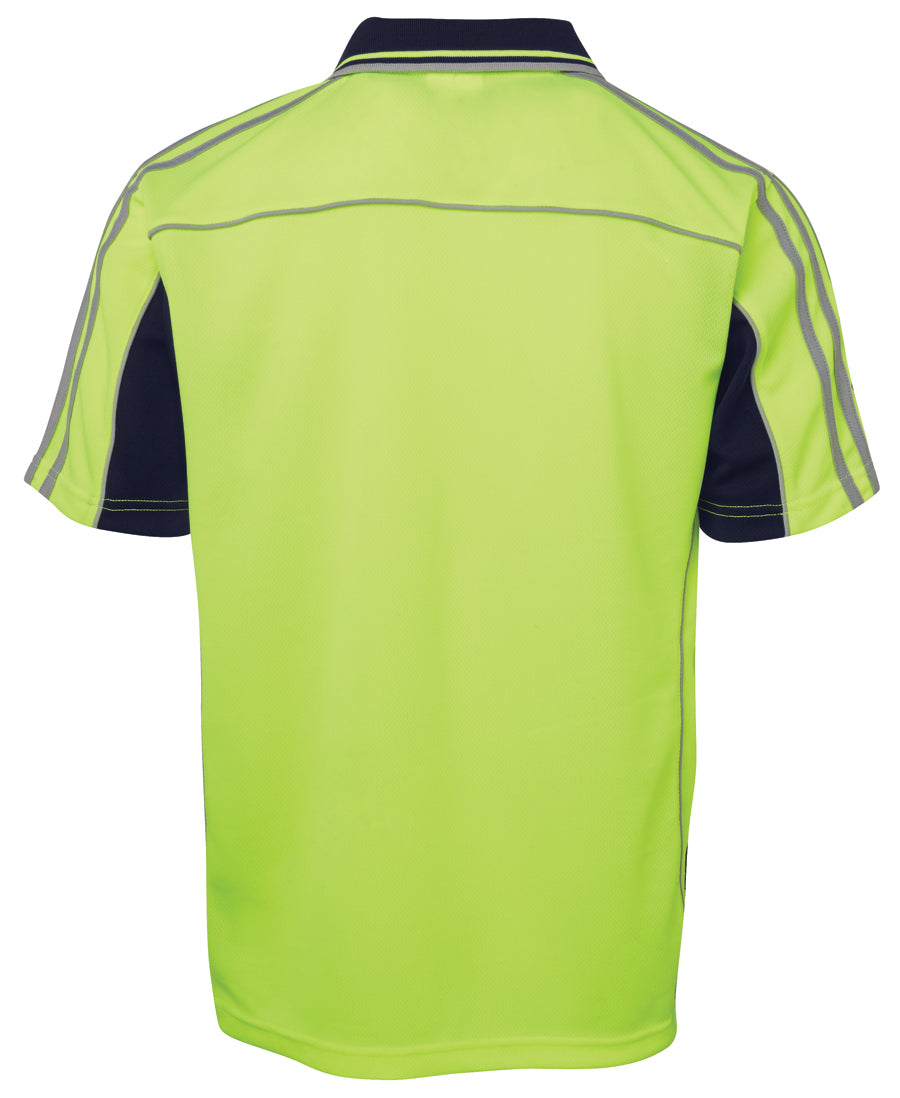 JB's Hi Vis 4602.1 S/S Arm Tape Polo