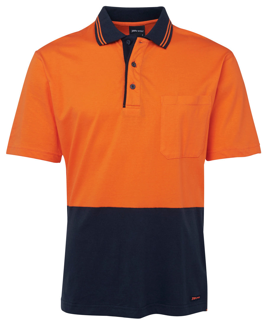 JB's Hi Vis S/S Cotton Polo