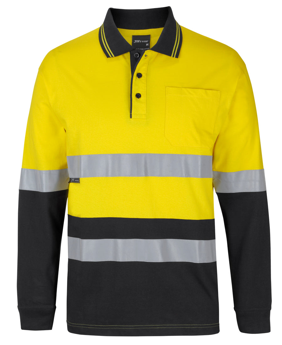 JB's Hi Vis Day & Night L/S Cotton Polo