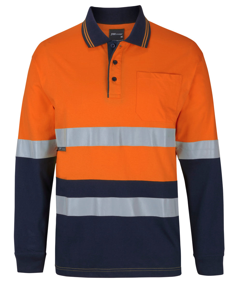 JB's Hi Vis Day & Night L/S Cotton Polo
