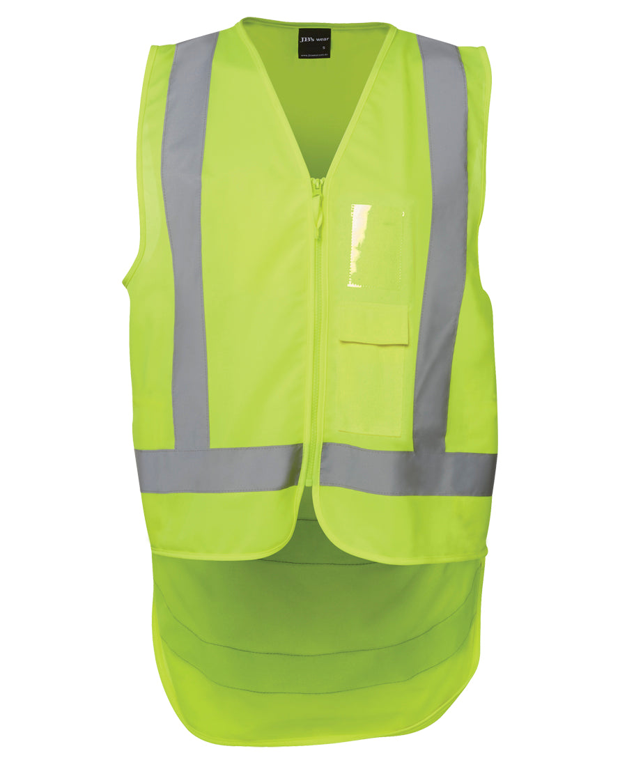 JB's Hi Vis Zip Drop Tail H Pattern Day & Night Vest