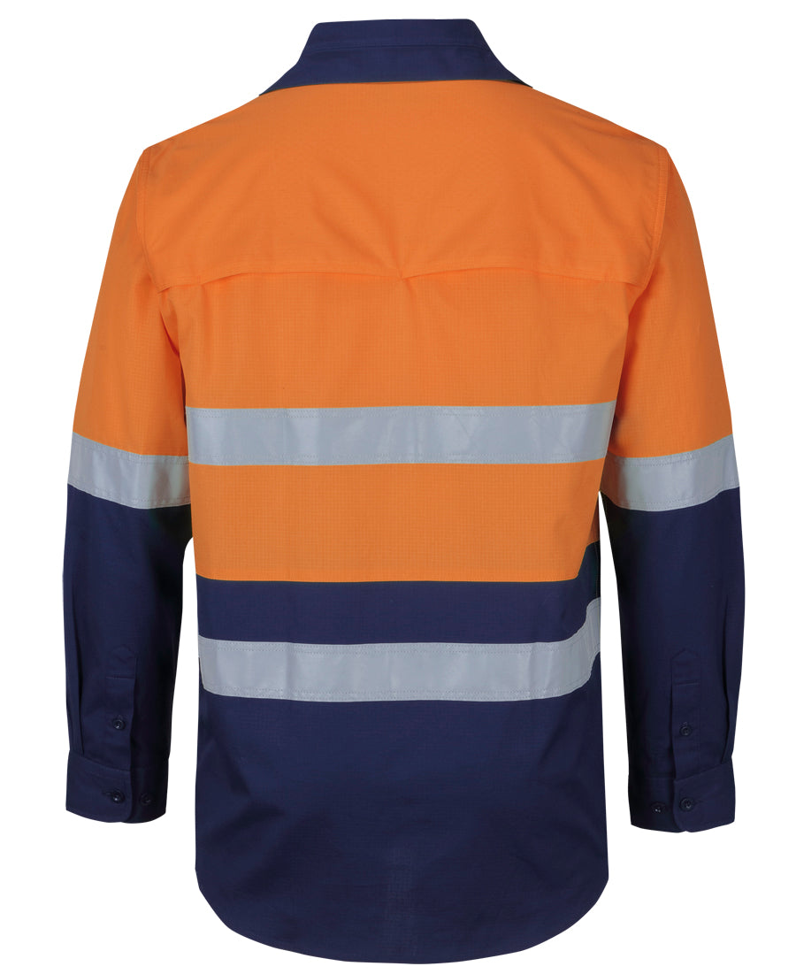 JB's Hi Vis Day & Night L/S Ripstop Fishing Shirt