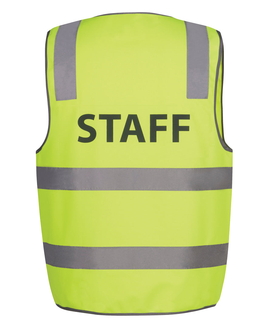 JB's Hi Vis Day & Night Safety Vest Print Staff