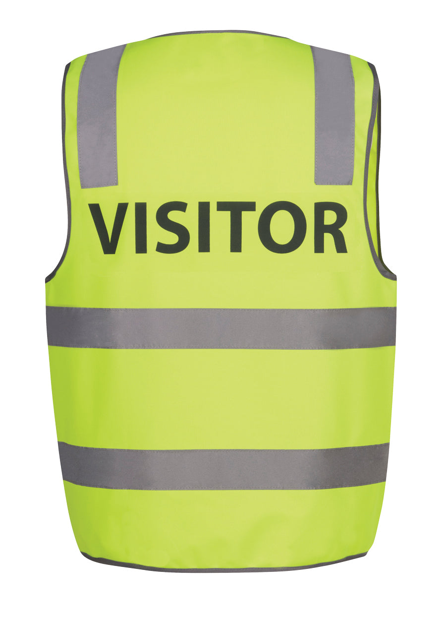 JB's Hi Vis Day & Night Safety Vest Print Visitor
