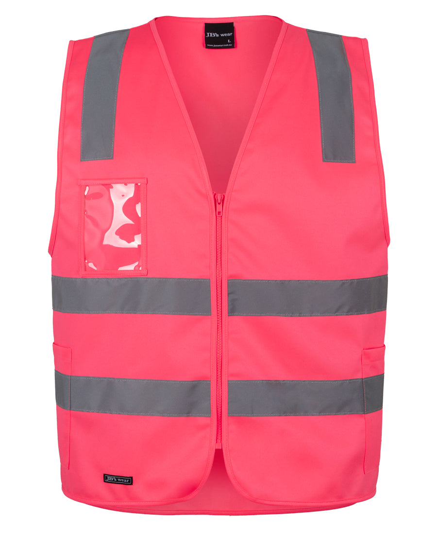 JB's Hi Vis Day & Night Zip Safety Vest