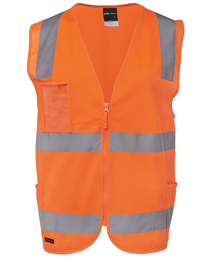 JB's Hi Vis Day & Night Zip Safety Vest