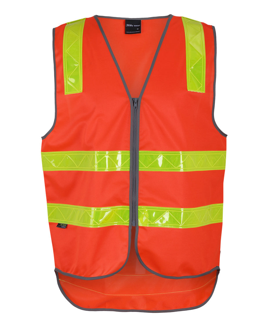 JB's Vic Road Day & Night Zip Safety Vest