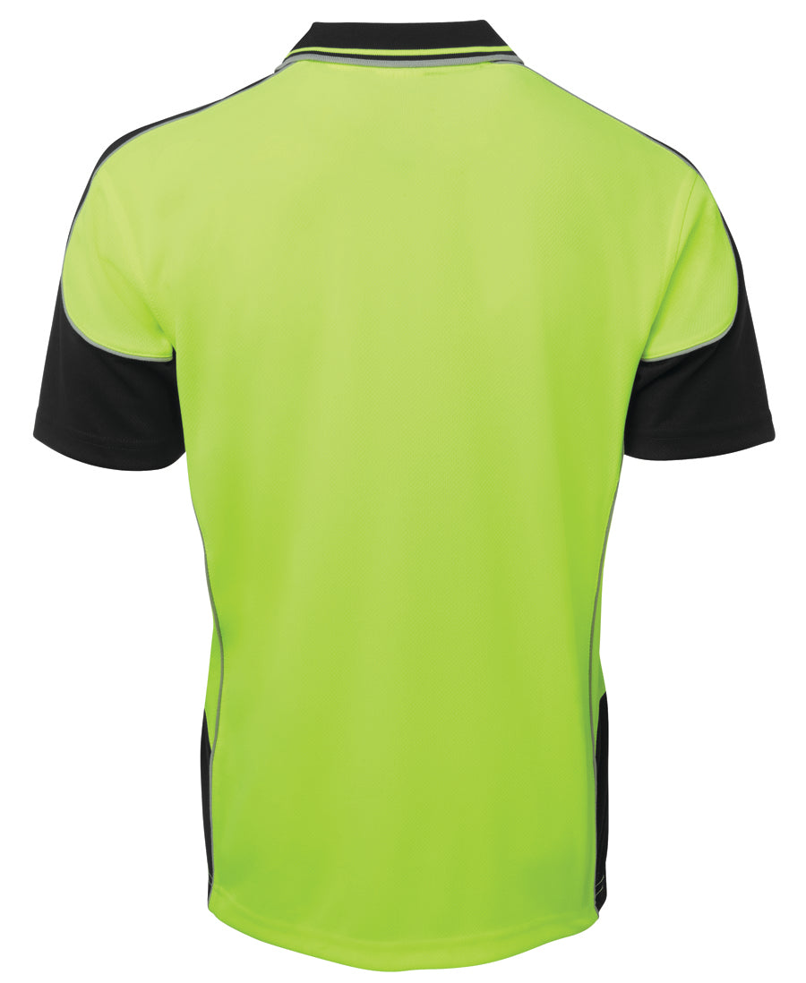 JB's Hi Vis 4602.1 S/S Contrast Piping Polo