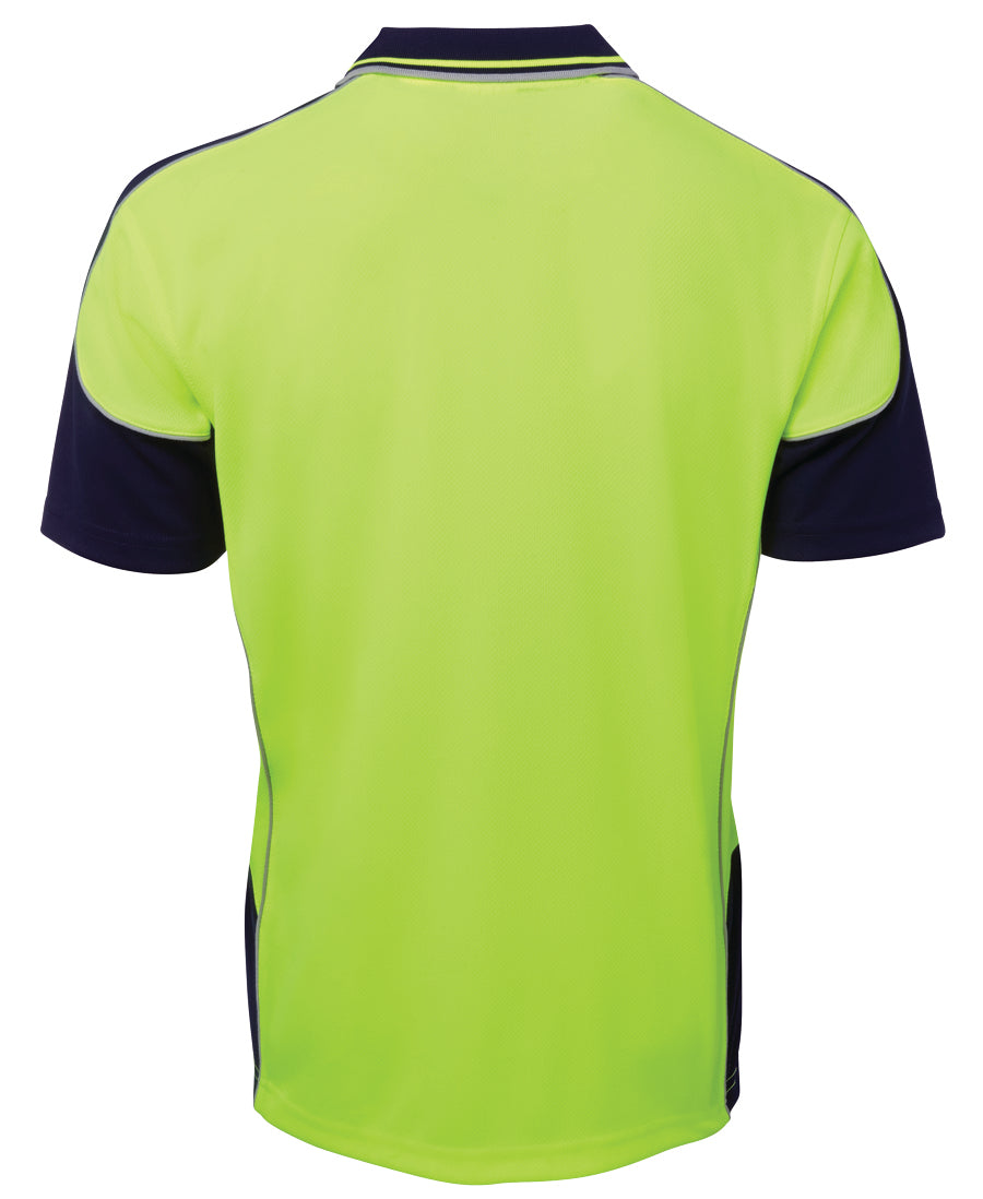 JB's Hi Vis 4602.1 S/S Contrast Piping Polo