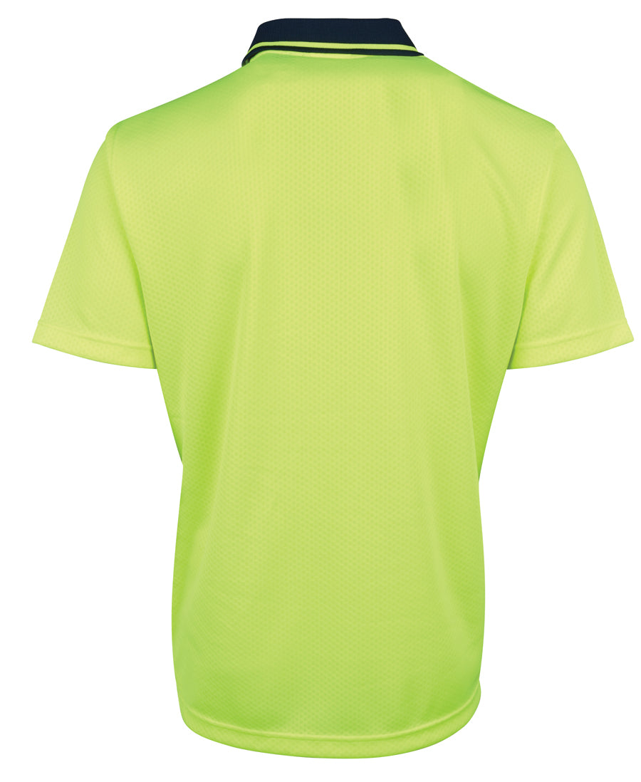 JB's Hi Vis 4602.1 Jacquard Non Cuff Polo