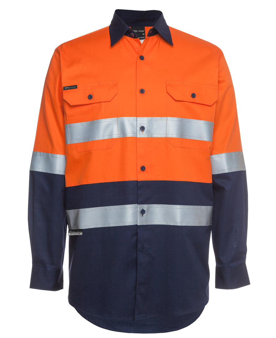 JB's Hi Vis Day & Night L/S 190G Shirt