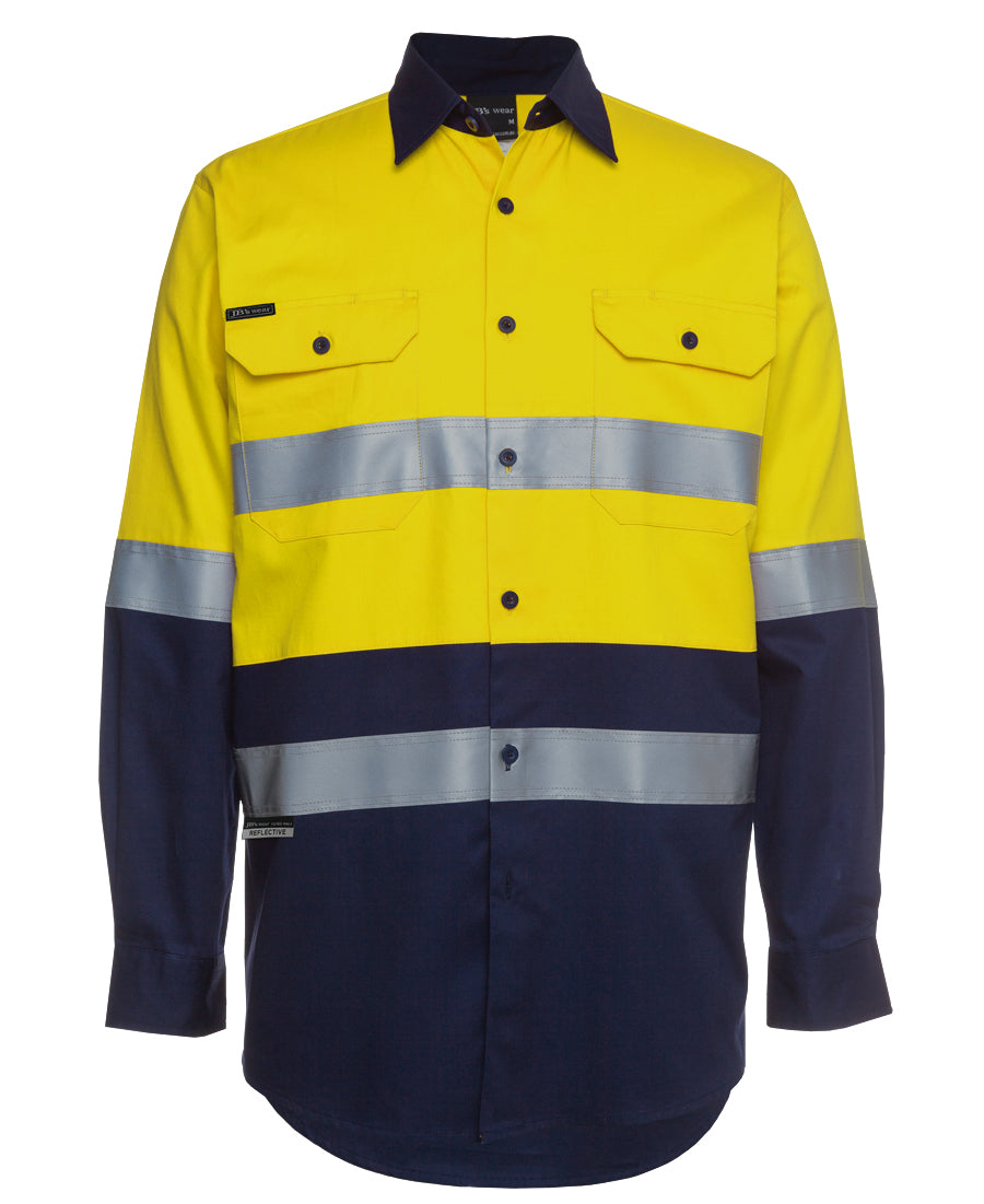 JB's Hi Vis Day & Night L/S 190G Shirt