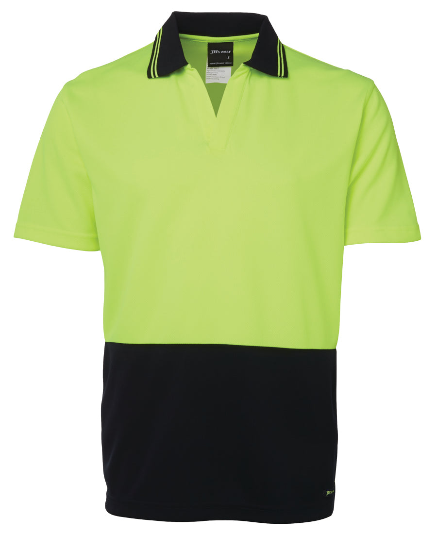 JB's Hi Vis 4602.1 S/S Non Button Polo