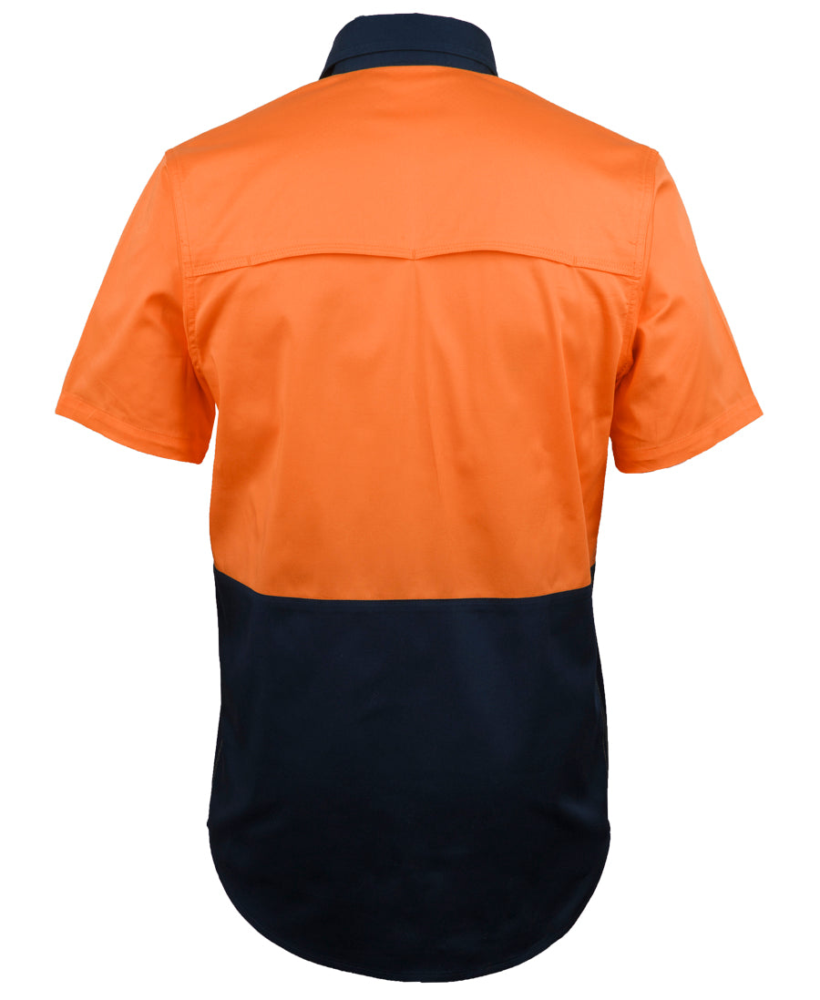 JB's Hi Vis S/S Stretch Work Shirt