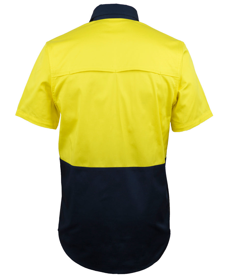 JB's Hi Vis S/S Stretch Work Shirt