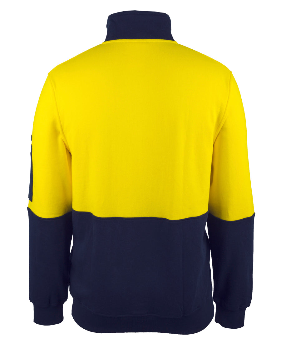 JB's Hi Vis 310 Cotton 1/2 Zip Fleece