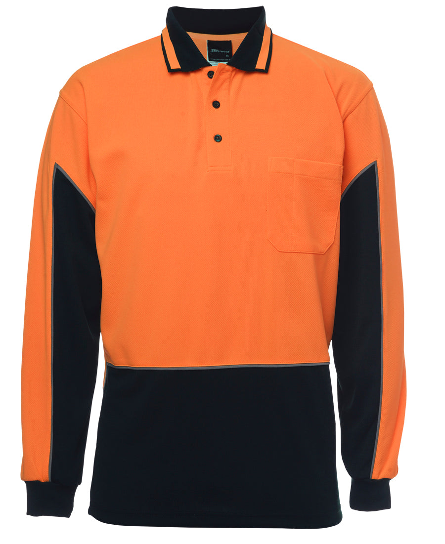 JB's Hi Vis 4602.1 L/S Gap Polo