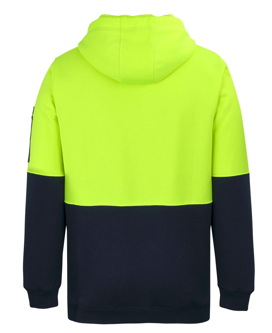 JB's Hi Vis 1/2 Zip Fleecy Hoodie