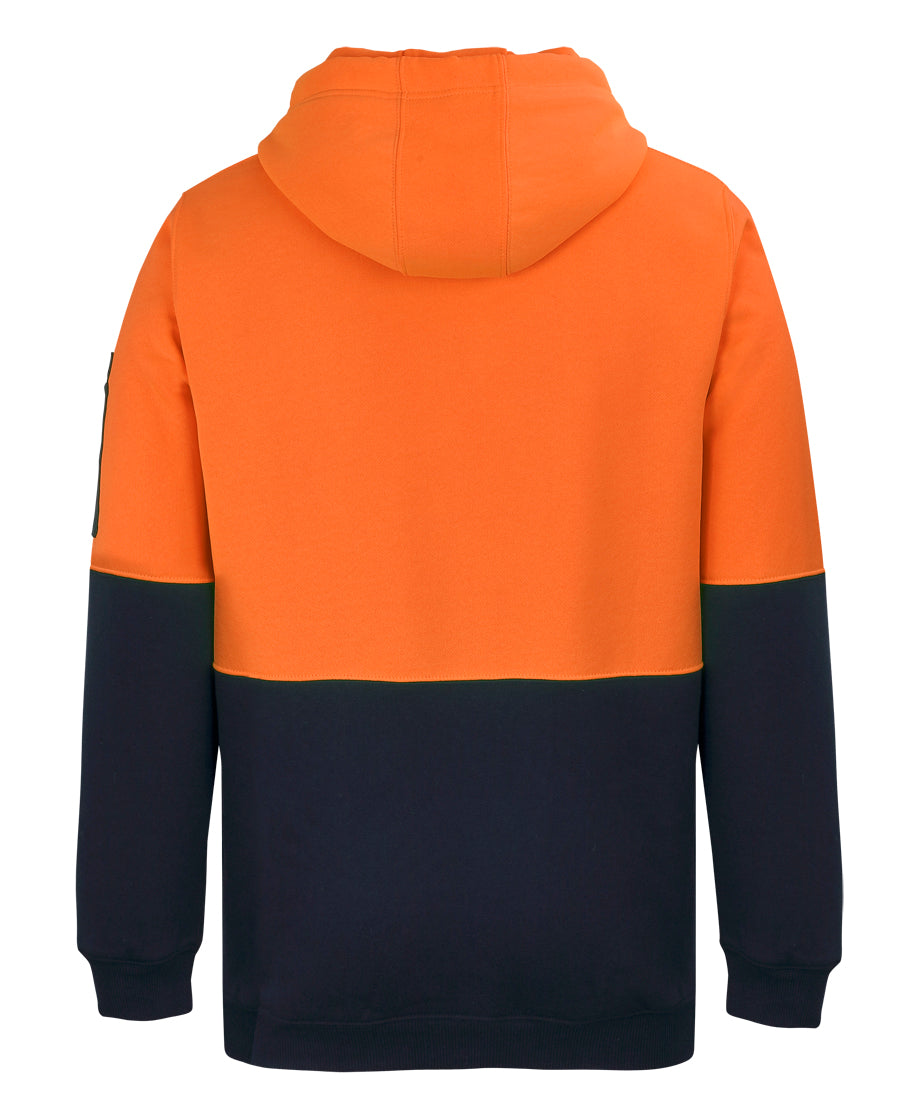 JB's Hi Vis 1/2 Zip Fleecy Hoodie