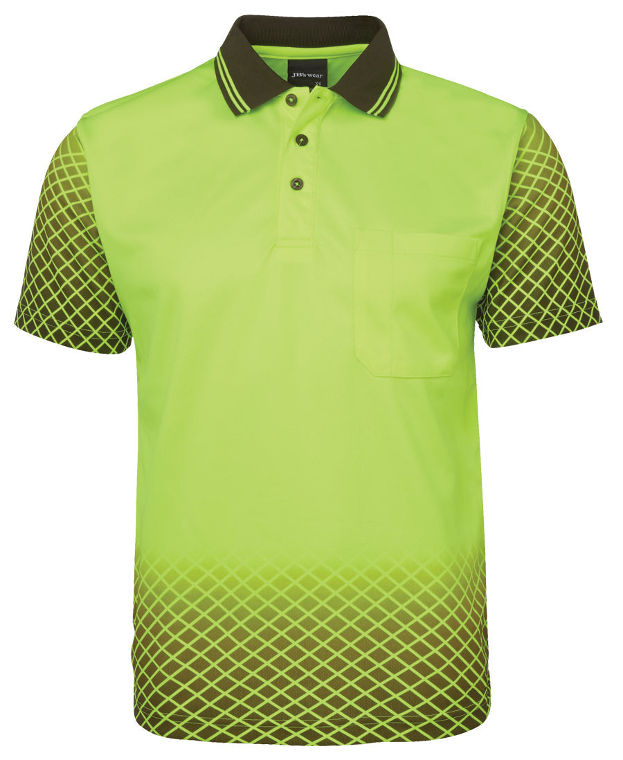 JB's Hi Vis 4602.1 Net Sub Polo