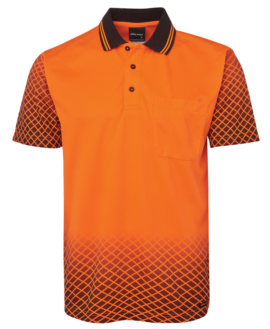JB's Hi Vis 4602.1 Net Sub Polo