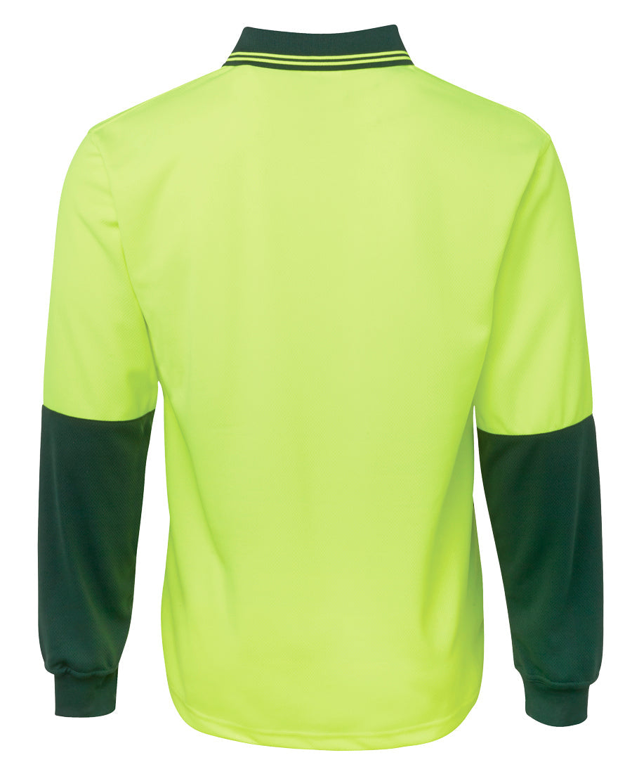 JB's Hi Vis L/S Trad Polo