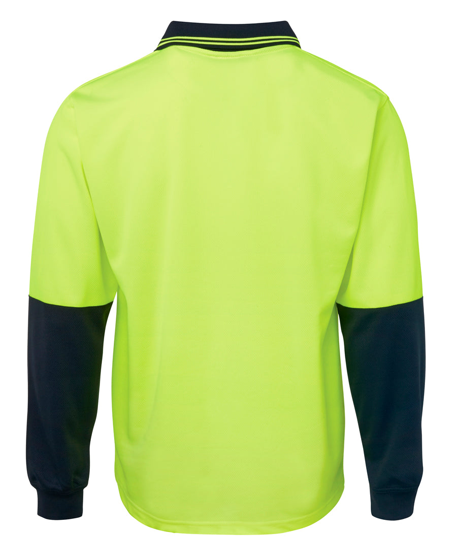 JB's Hi Vis L/S Trad Polo