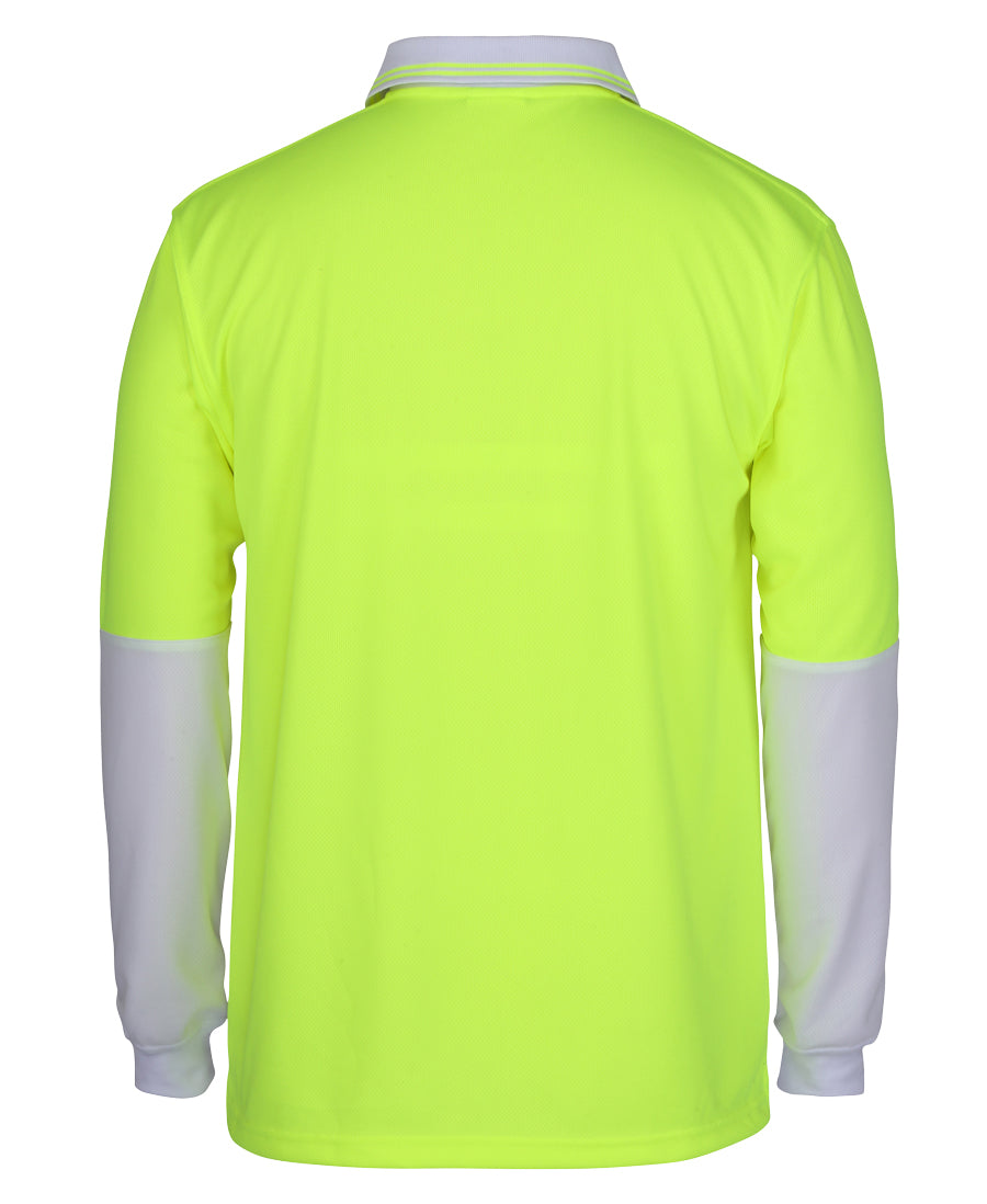 JB's Hi Vis L/S Trad Polo