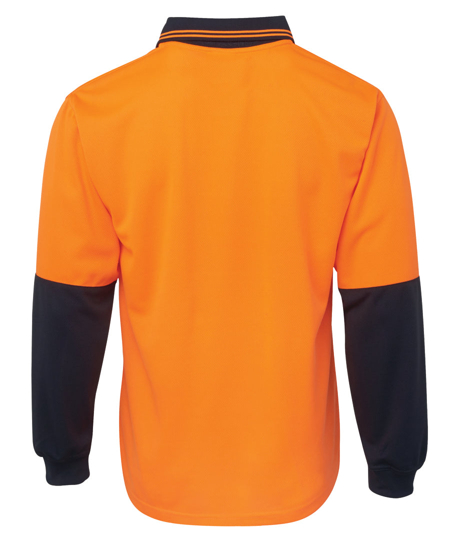 JB's Hi Vis L/S Trad Polo