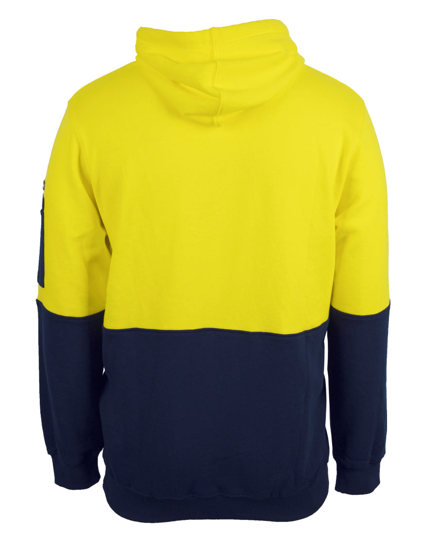 JB's Hi Vis 310 Cotton Pull Over Fleece Hoodie