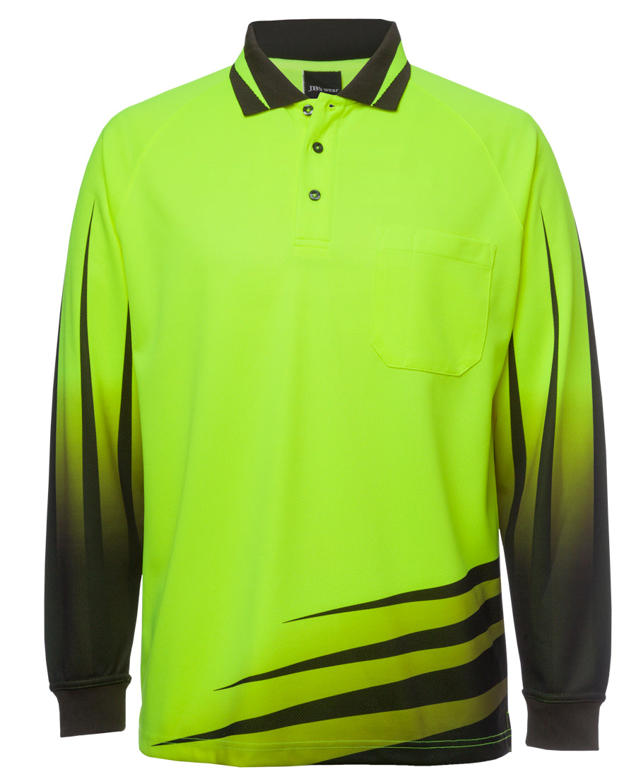 JB's Hi Vis 4602.1 L/S Rippa Sub Polo