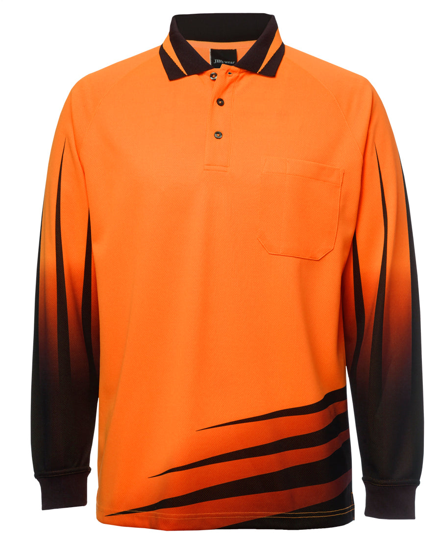 JB's Hi Vis 4602.1 L/S Rippa Sub Polo